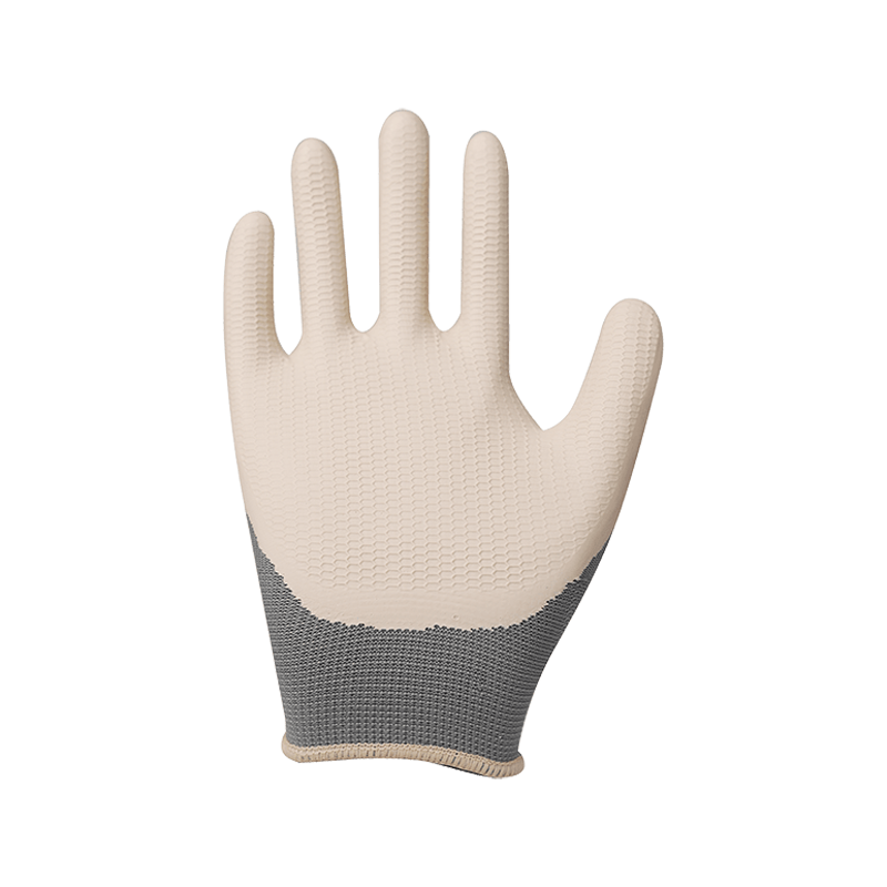 Poliestere 13G con rivestimento in lattice espanso antiscivolo