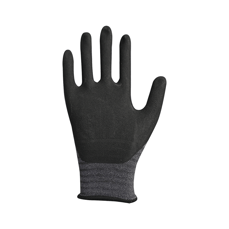 Fodera in nylon/spandex 15G con rivestimento in nitrile sabbioso