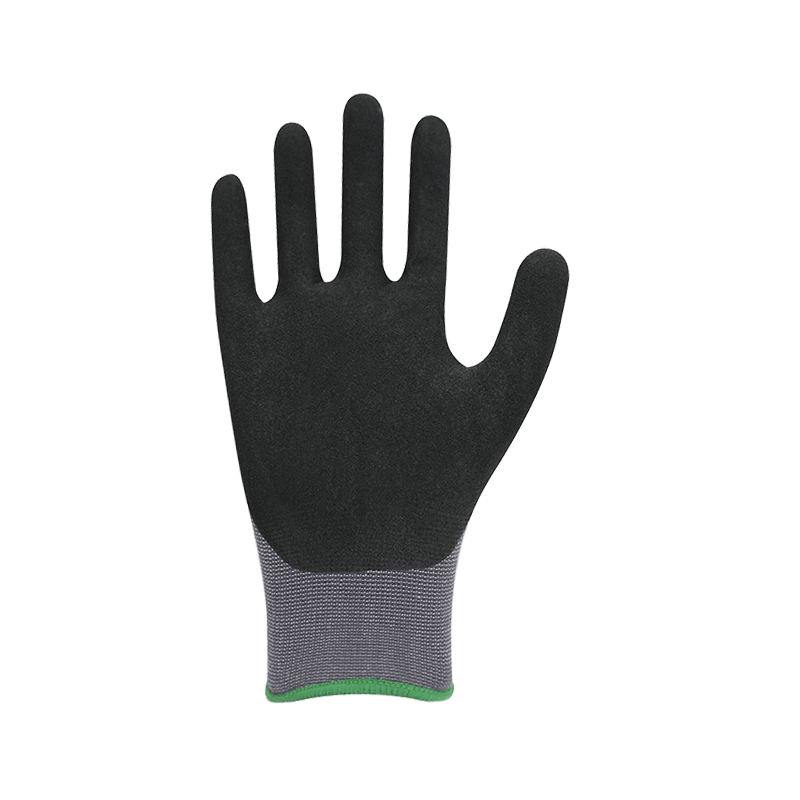 Fodera in nylon/spandex 15G con rivestimento in nitrile sabbioso