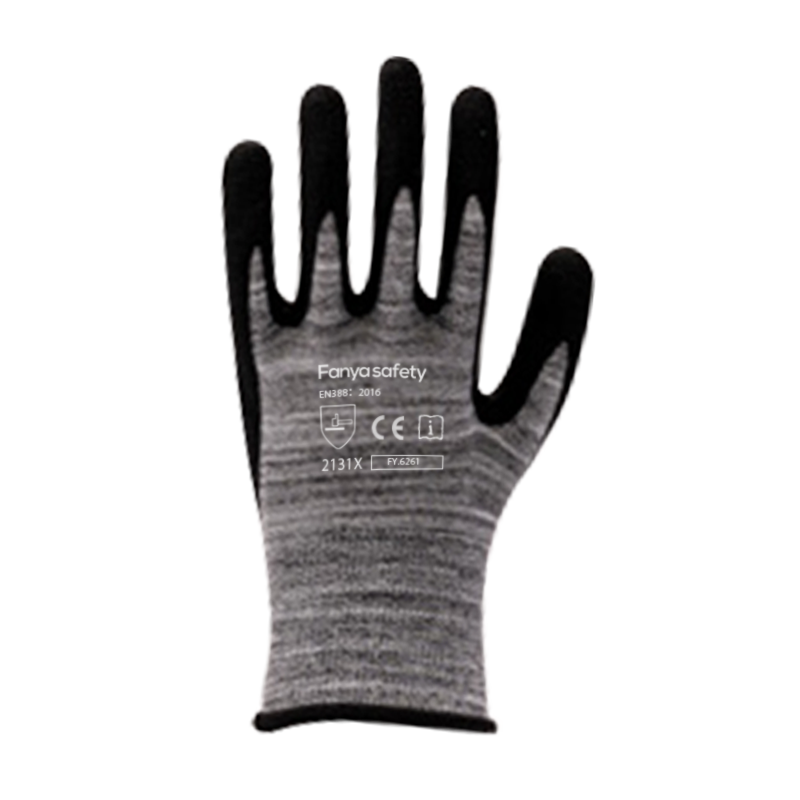 Fodera 13G COOLMAX con rivestimento in schiuma di nitrile Fodera 13G COOLMAX con rivestimento in schiuma di nitrile