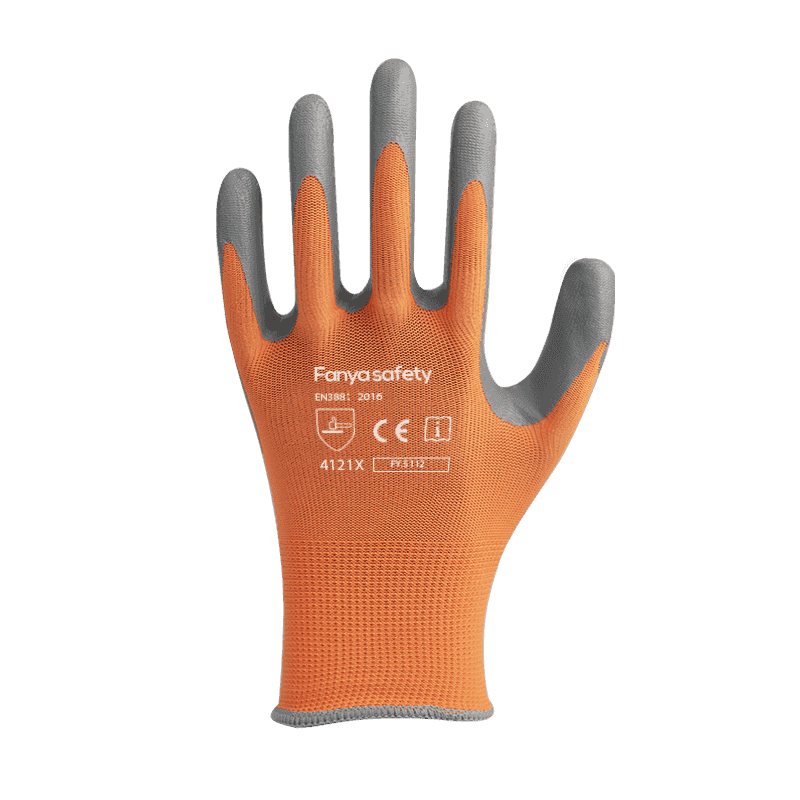 Fodera in poliestere 13G con rivestimento in nitrile