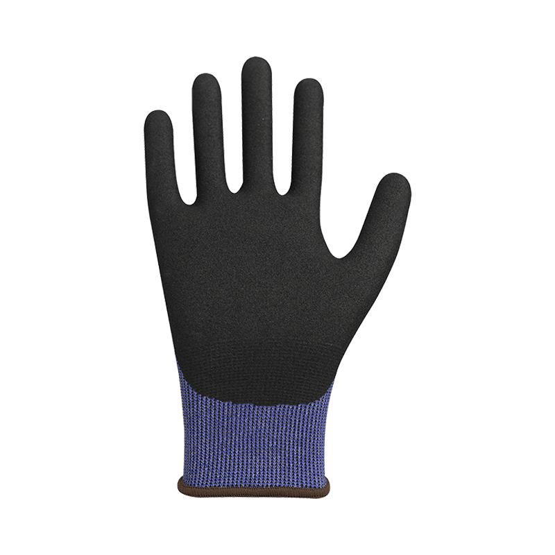 Fodera in HPPE/fibra di acciaio 21G con rivestimento in nitrile sabbioso
