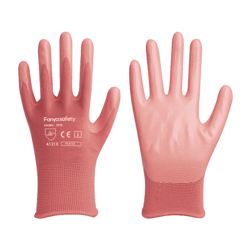 Fodera in poliestere 13G con rivestimento in nitrile
