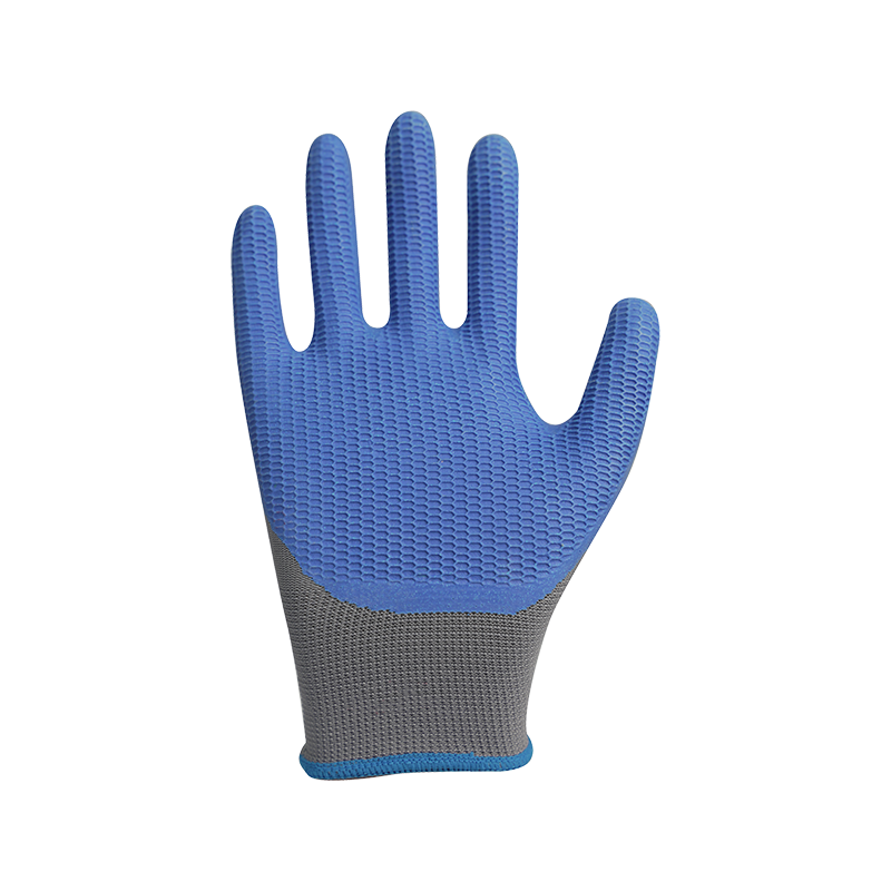 Poliestere 13G con rivestimento in lattice espanso antiscivolo