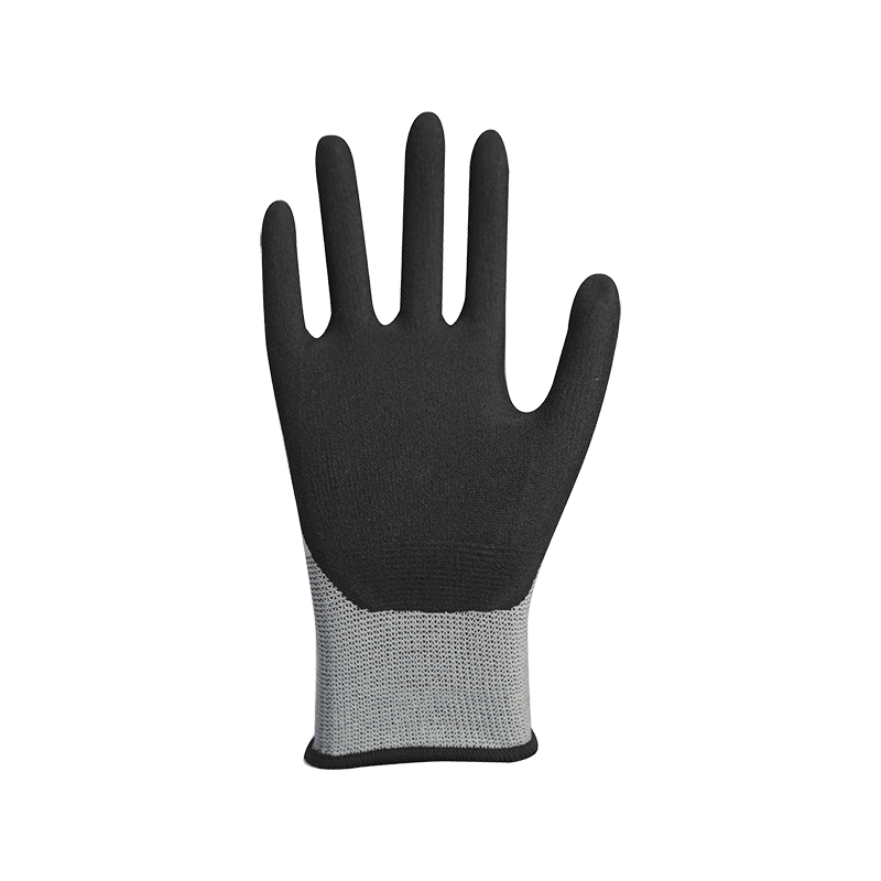 Fodera in nylon/spandex 15G con rivestimento in nitrile sabbioso
