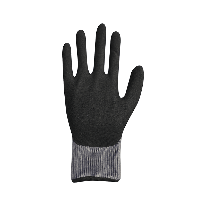 Fodera in nylon/spandex 15G con rivestimento in nitrile sabbioso